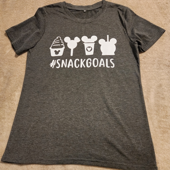 Snack Goals Tshirt Womans Small Disney - Picture 1 of 4